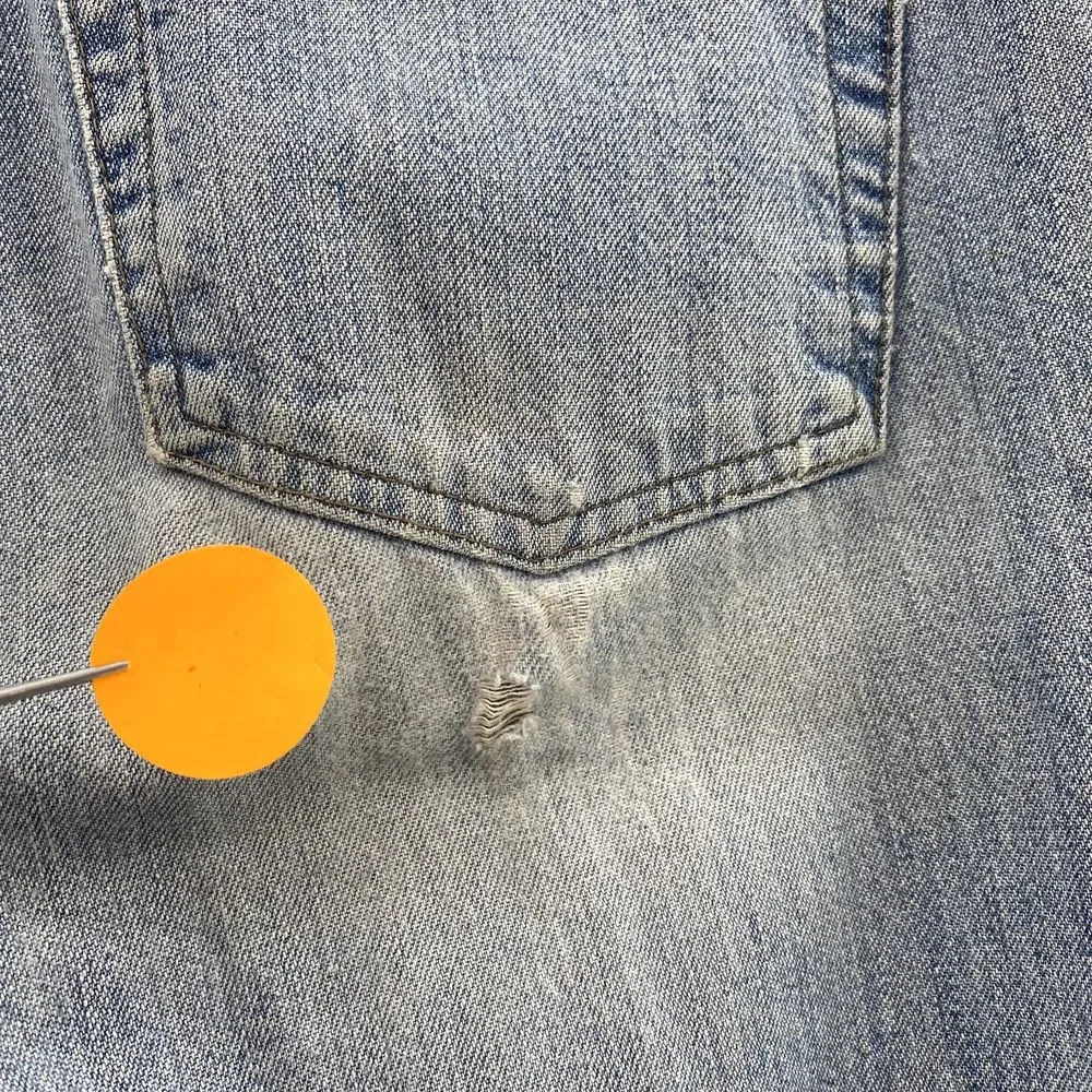 Vintage Banana Republic Jeans Men 32x32* Button Fly 90's Straight Y2k Streetwear
